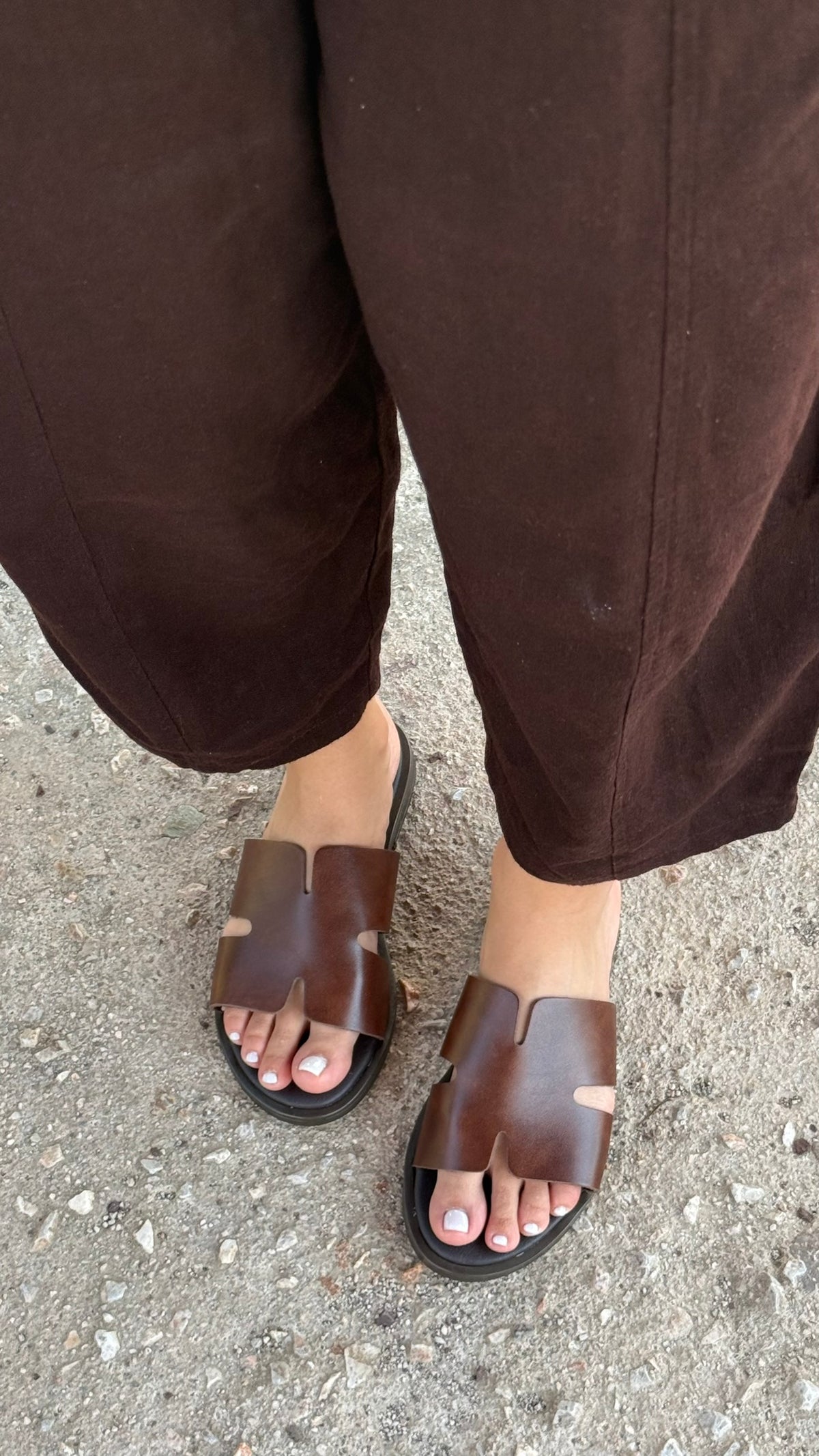 ZIZEL Δερμάτινα σανδάλια 155