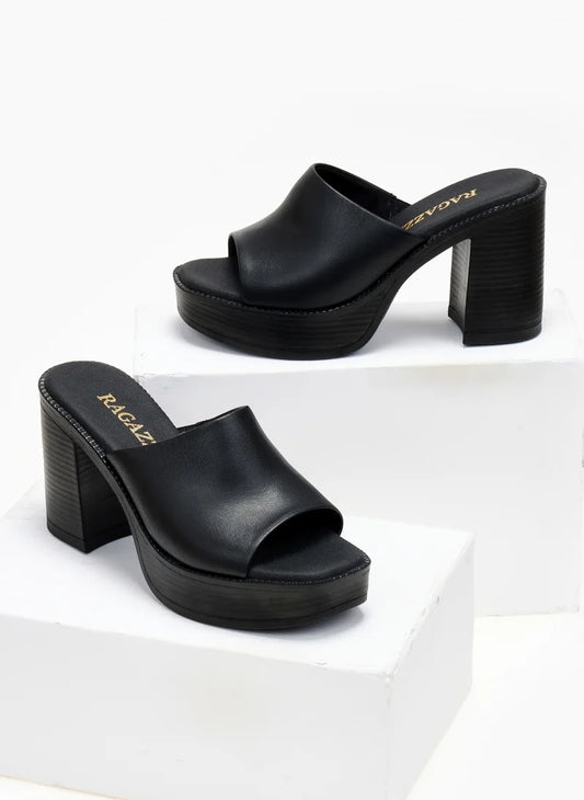 Clogs δερμάτινα Ragazza 0920