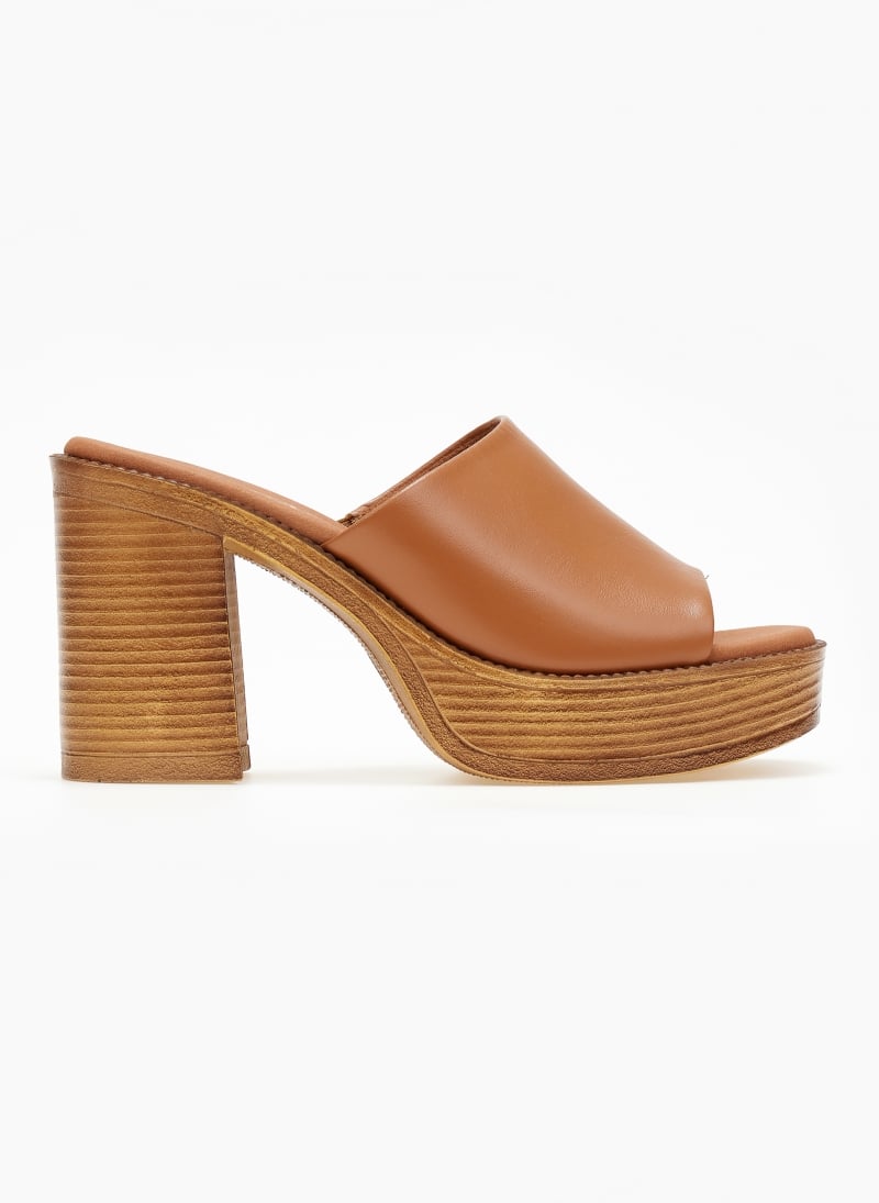 Clogs δερμάτινα Ragazza 0920