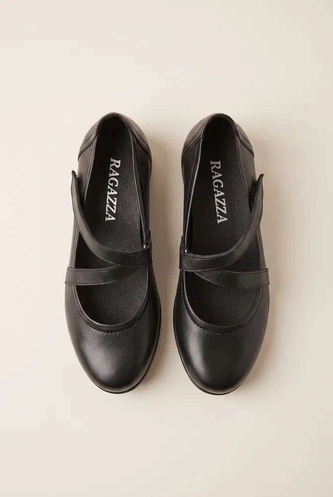 Flatform μπαλαρίνες RAGAZZA με Velcro 0175
