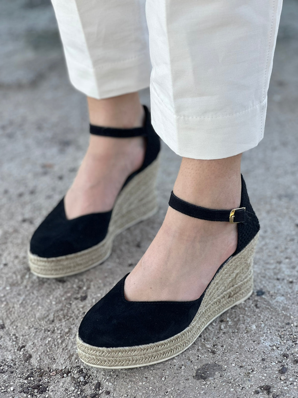 Εσπαντρίγιες platforms καστόρινες Ragazza 0699
