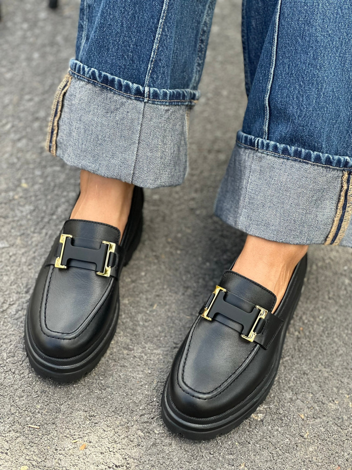 Ragazza Δερμάτινα LOAFERS