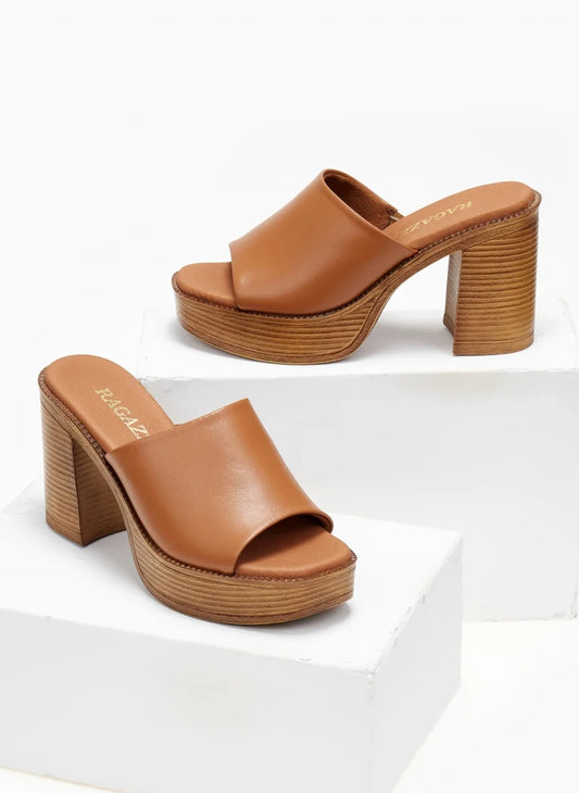 Clogs δερμάτινα Ragazza 0920