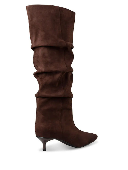 KITTEN HEEL BOOTS