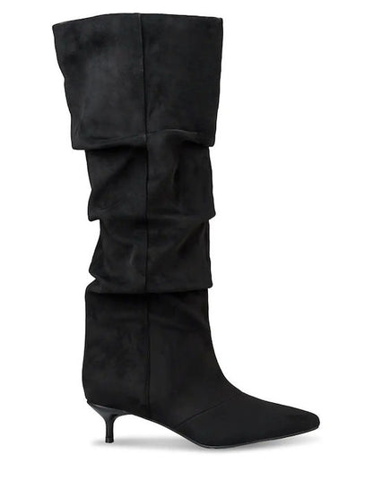 KITTEN HEEL BOOTS
