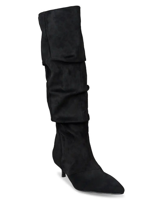 KITTEN HEEL BOOTS