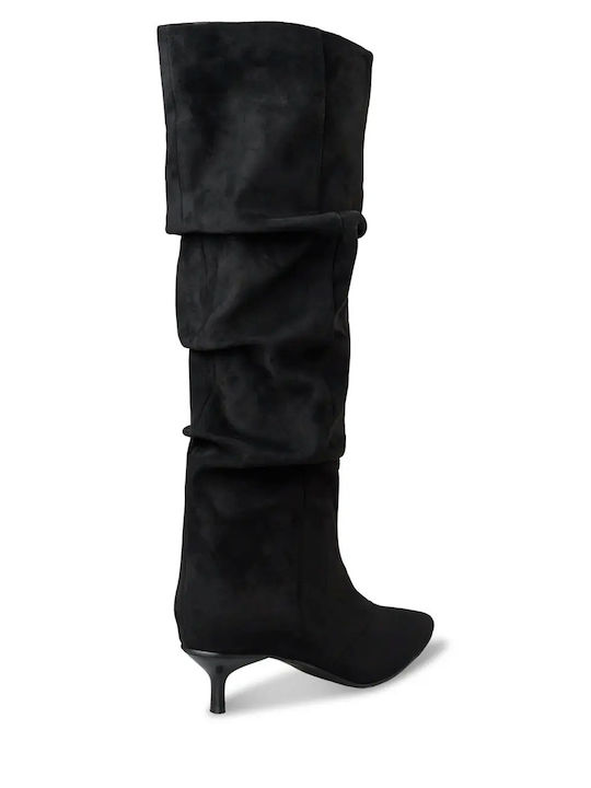 KITTEN HEEL BOOTS