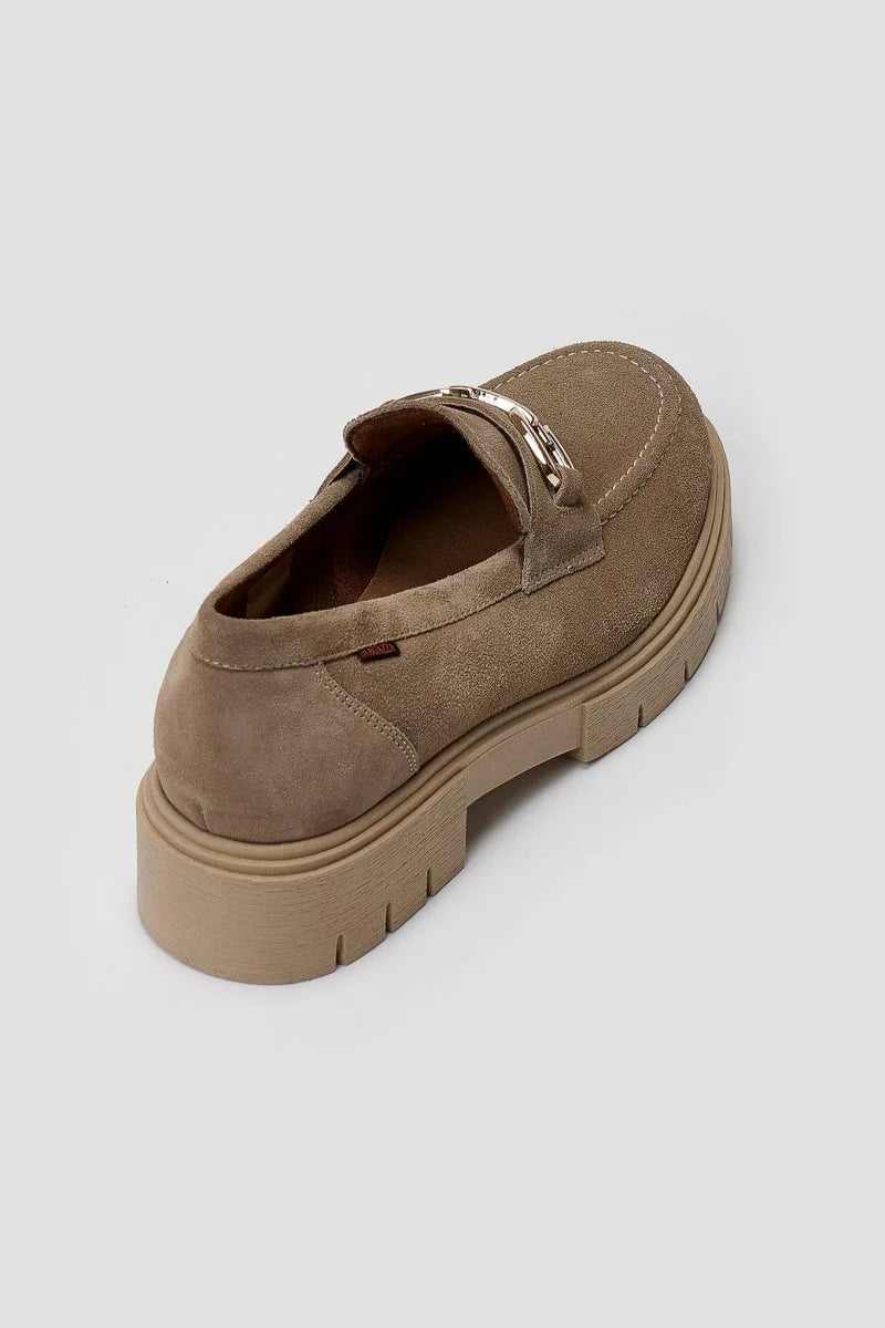 Ragazza Suede δερμάτινα loafers  0190
