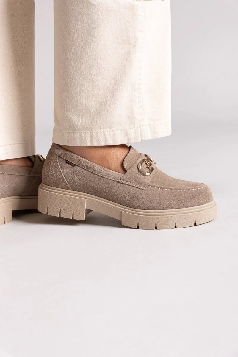Ragazza Suede δερμάτινα loafers  0190